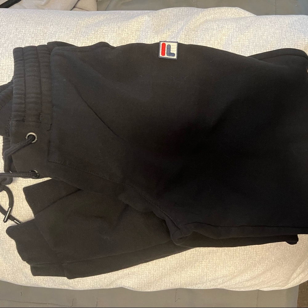 Black Fila Joggers